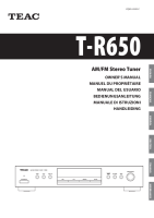 Teac TR-650-Owners-Manual 